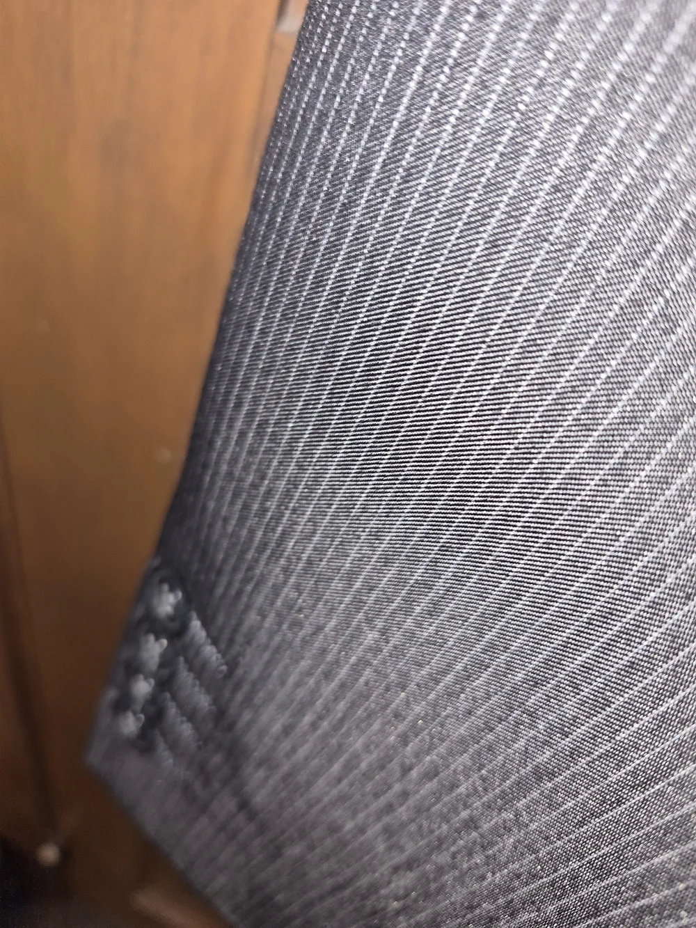 Roundtree & Yorke Gray Pinstripe Suit Jacket